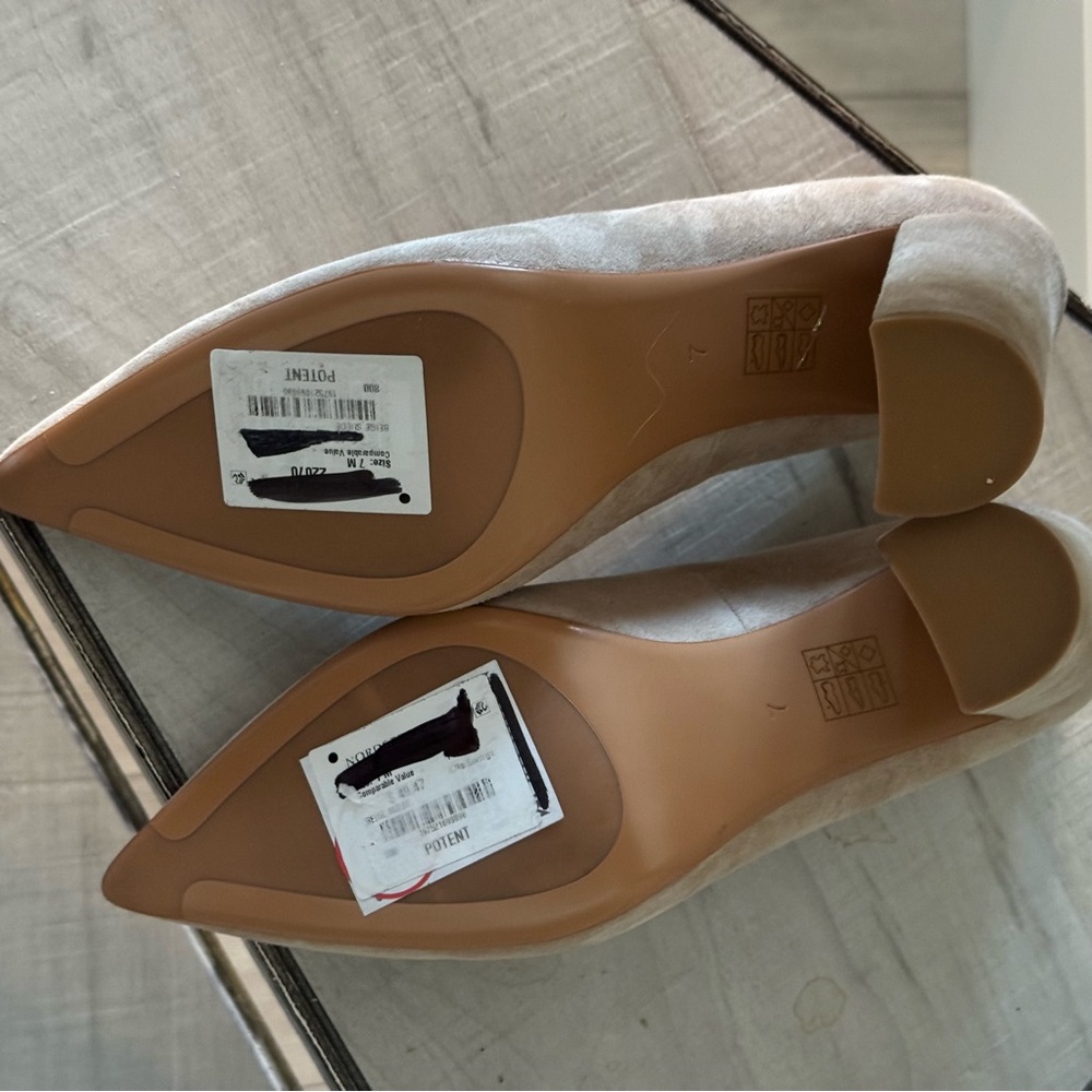 NWT Jeffrey Campbell Suede Potent Toe Pump - Picture 10 of 12